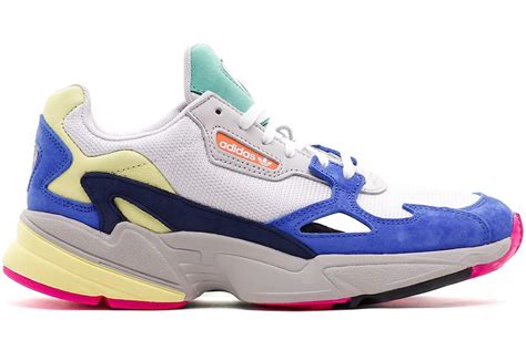 adidas Falcon White Blue (Women's) 